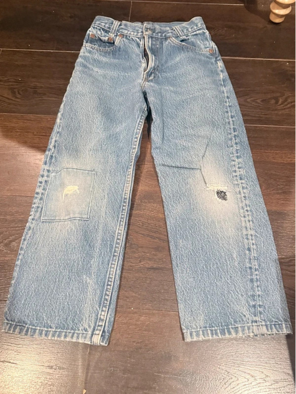 Levi’s Jeans Kids Size 8 (20” Inseam) Light Wash Denim K3